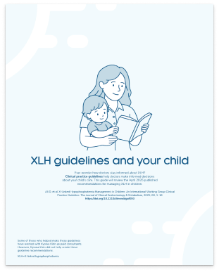 XLH guidelines and your child brochure