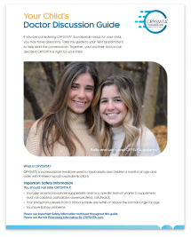 An XLH doctor discussion guide for caregivers
